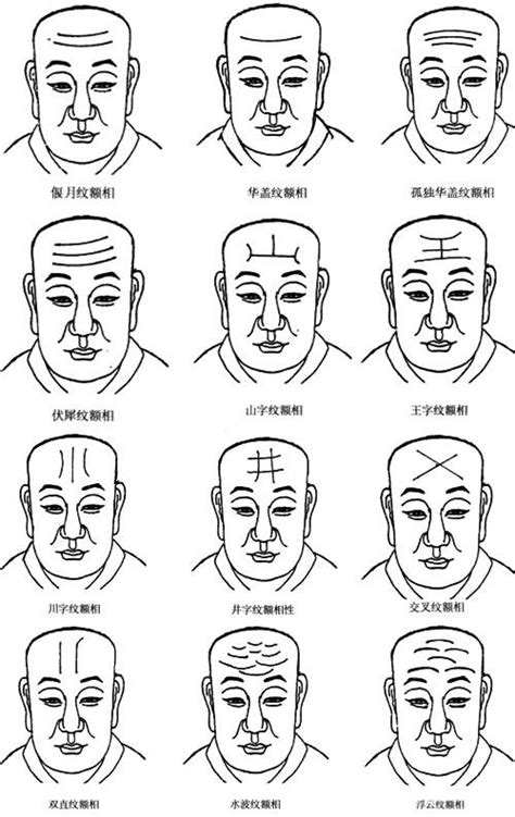 额头纹面相|额头上的十二种纹路，代表着十二种命运，太准了